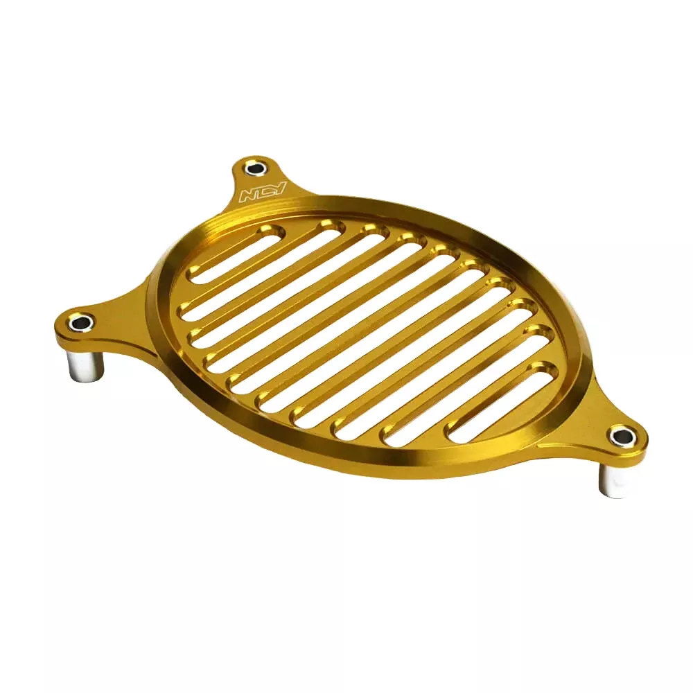 NCY Fan Cover – Gold Anodized Aluminum – Honda PCX 125
