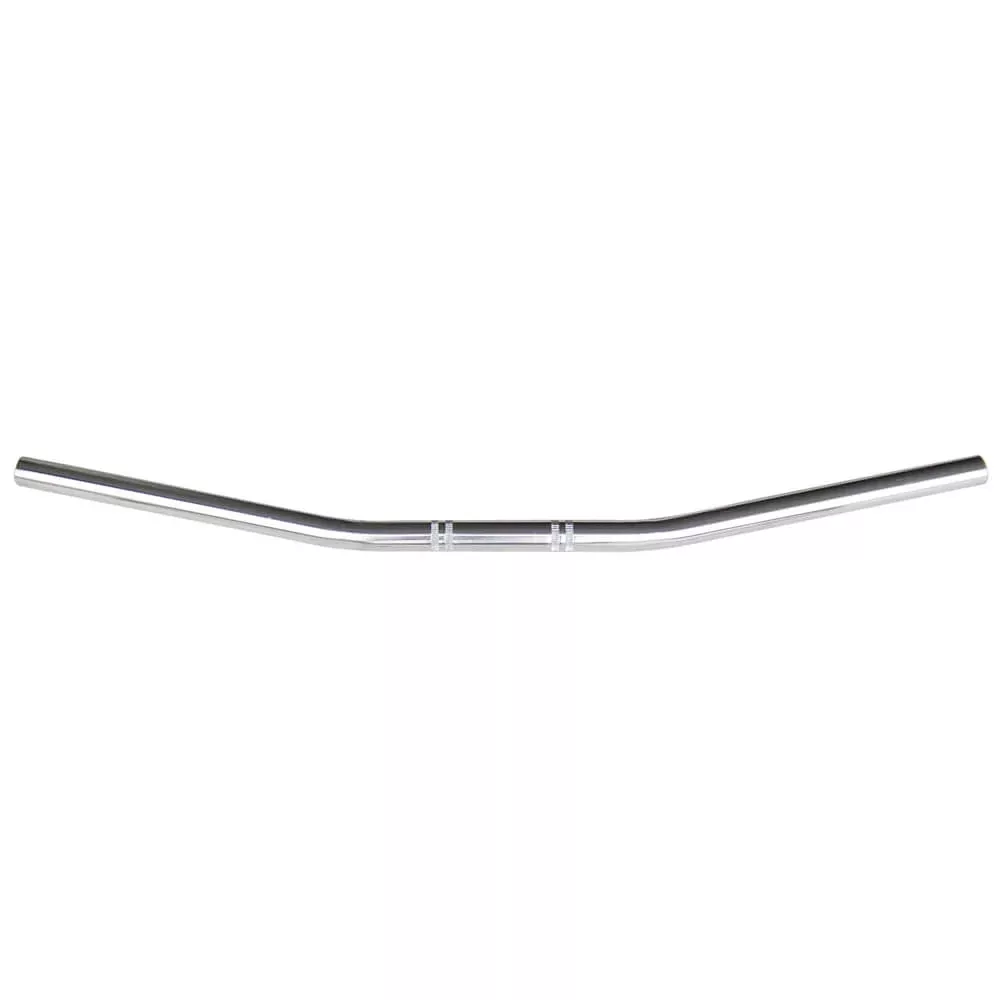 NCY Handlebars (Chrome, Flat-track, 7/8"); Universal