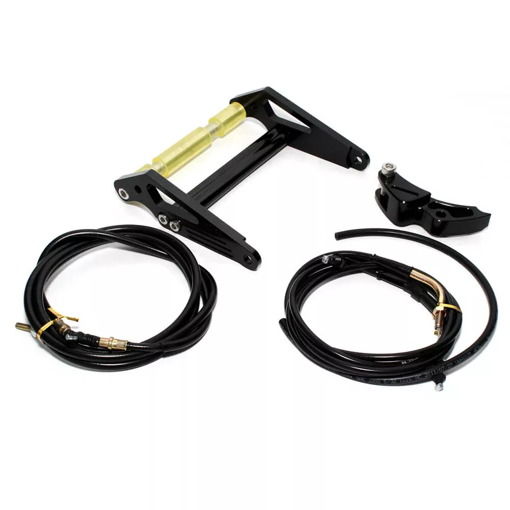 NCY Ruckus Frame Extension Kit – Black Billet 6.5″ Stretch