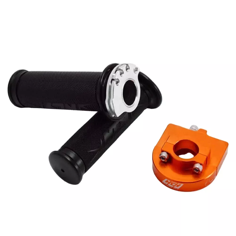 NCY Throttle & Grip Set (Bearing Style, 7/8")