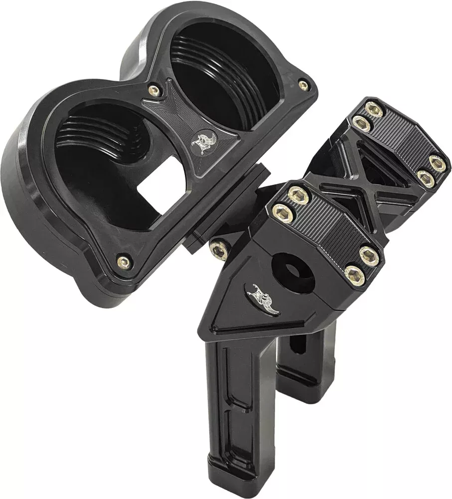 NEXT LEVEL GUAGE RELOCATION PODS FOR RISERS HARLEY DAVIDSON MODELS