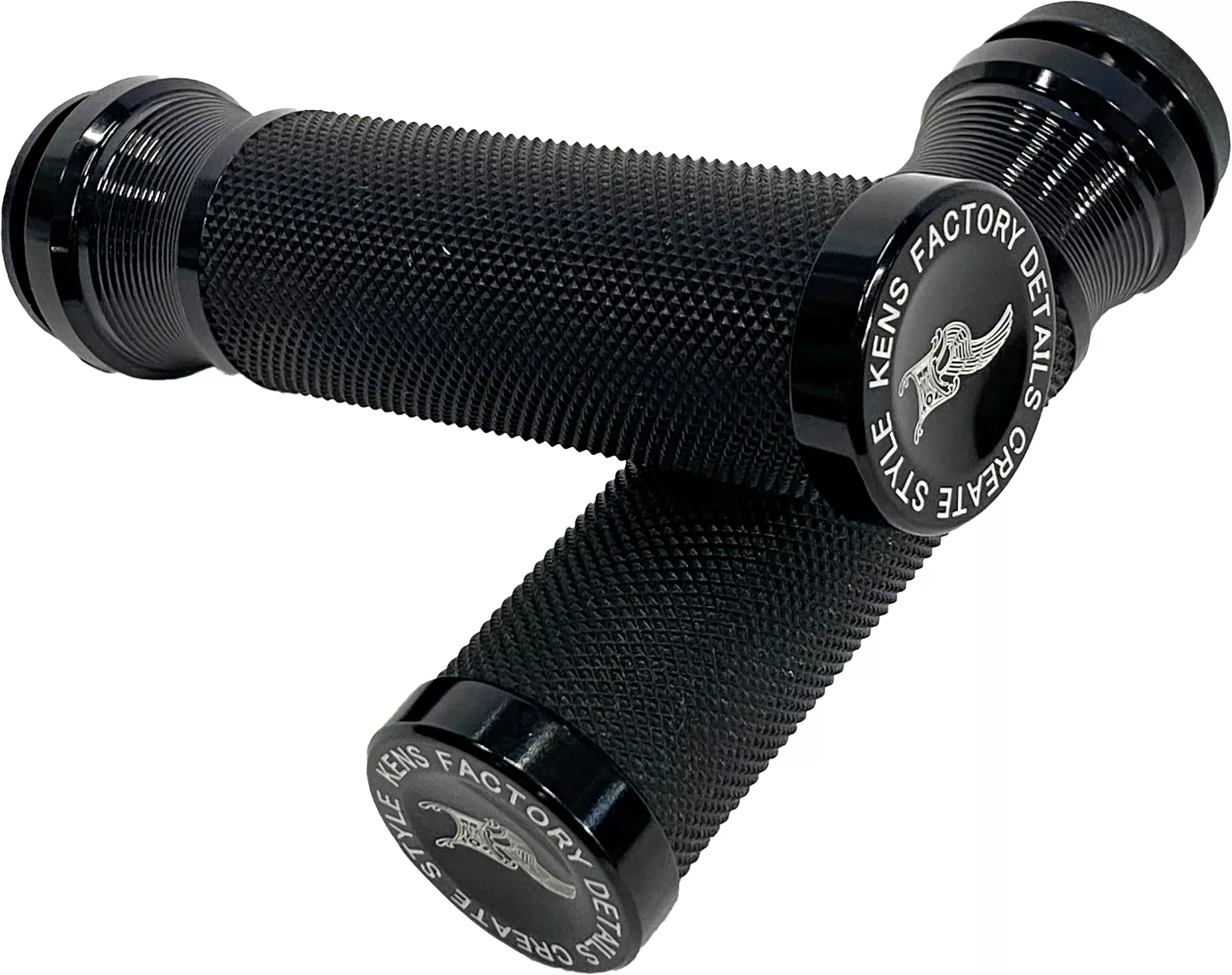 Nl Grips Fine Knurl Tbw 1" - KFG-01