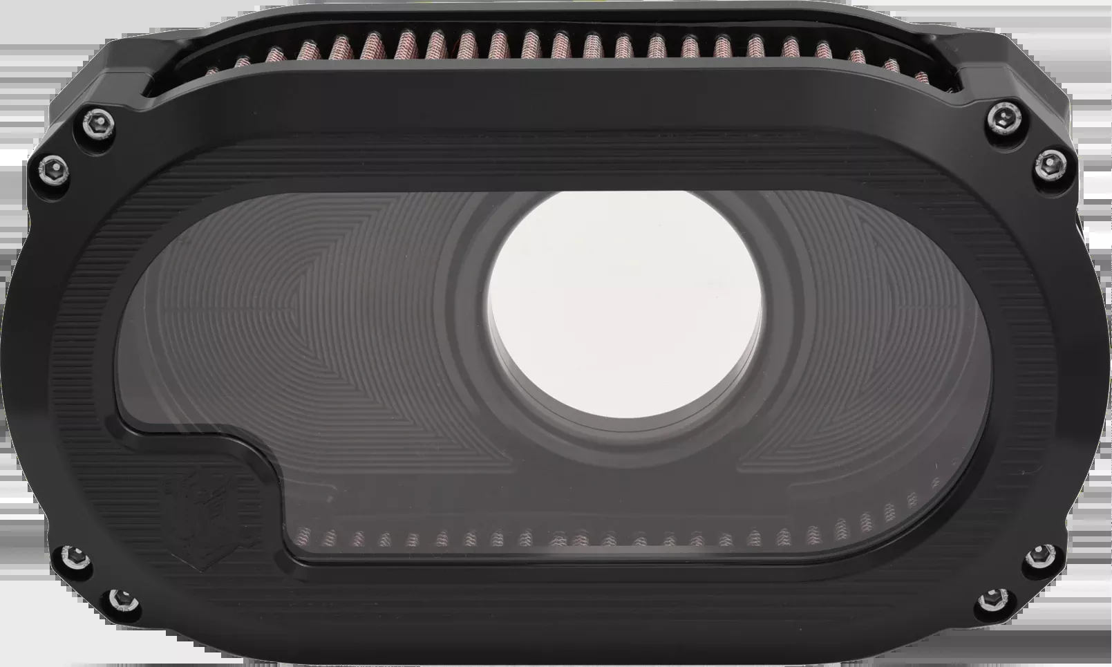 Nl M8 Air Cleaner W/Glass Black W/Black - NXT-01B