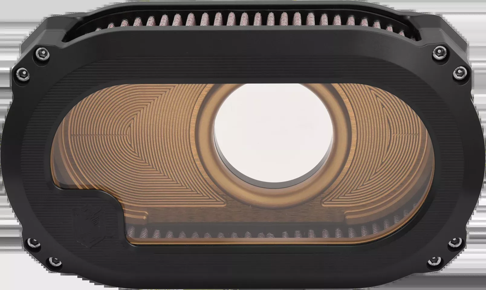 Nl Tc Air Cleaner W/Glass Black W/Gold - NXT-03BG