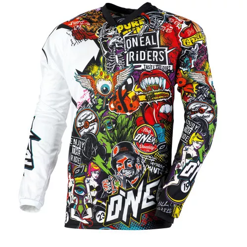 O'Neal Mayhem Lite Crank Mens MX Offroad Jersey