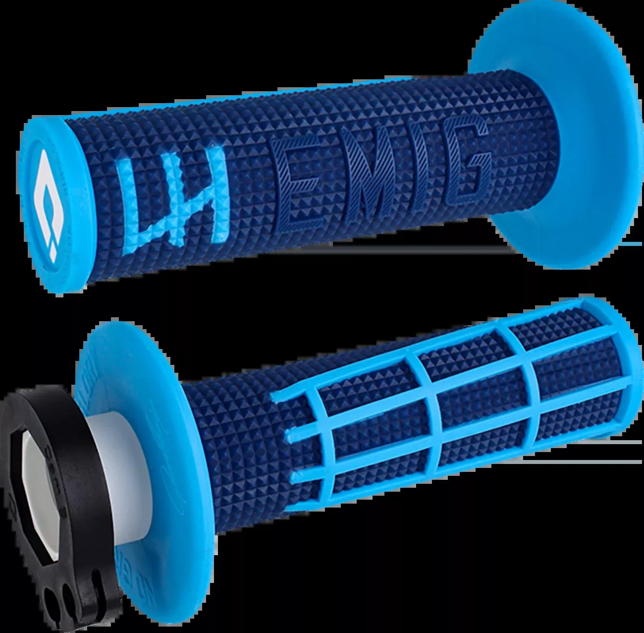 ODI Grips Grips - Emig 2.0 - Navy/Cyan-H36E2DU