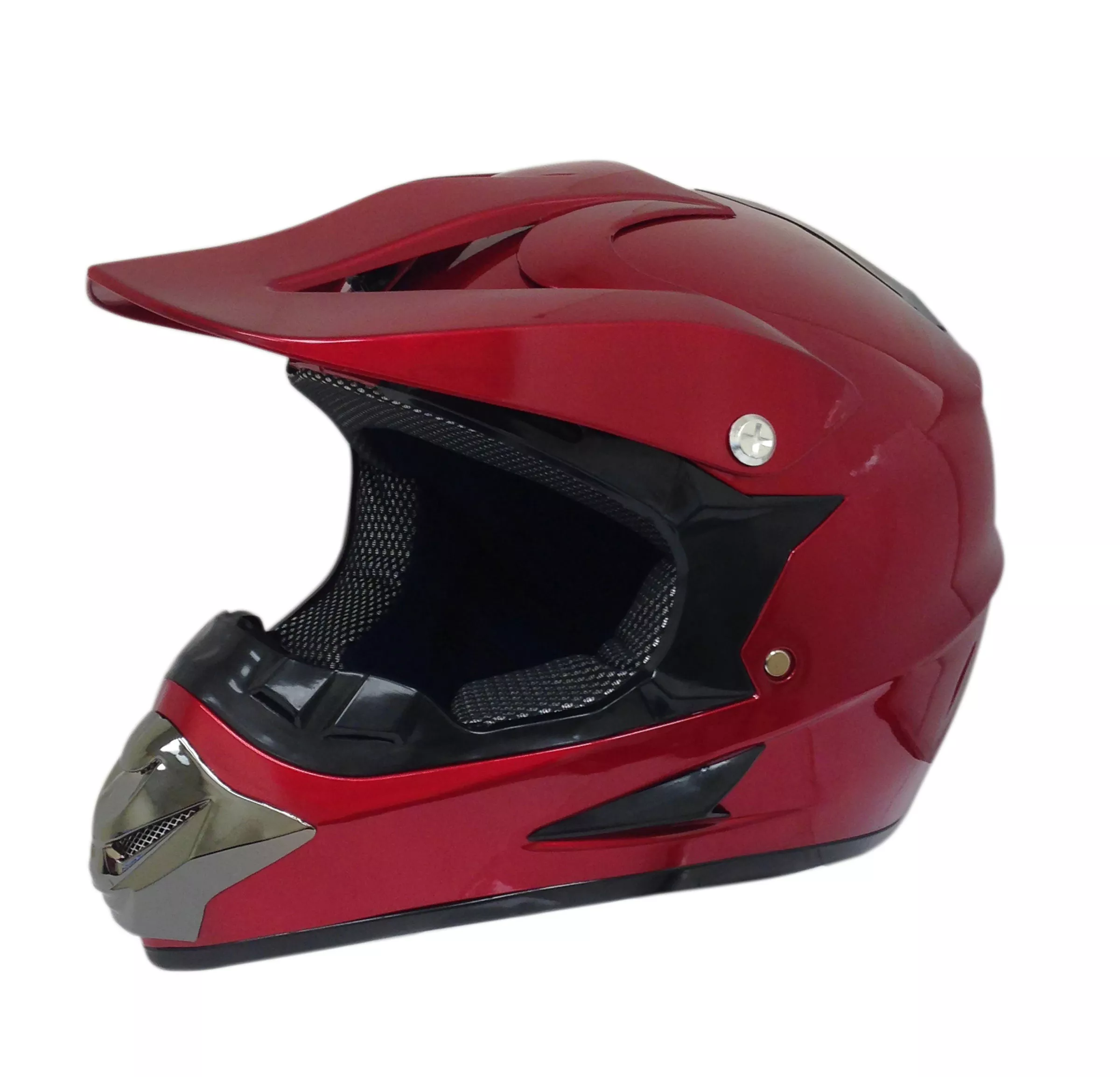 Off Road Youth Helmet (Red) Youth - X-Large