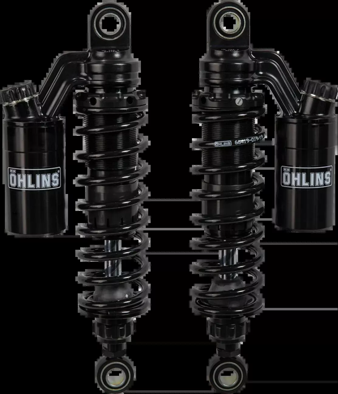 Ohlins HD 763 Twin 12" STX36P Rear Shocks for 1991-2017 Harley Dyna FXD FXDL
