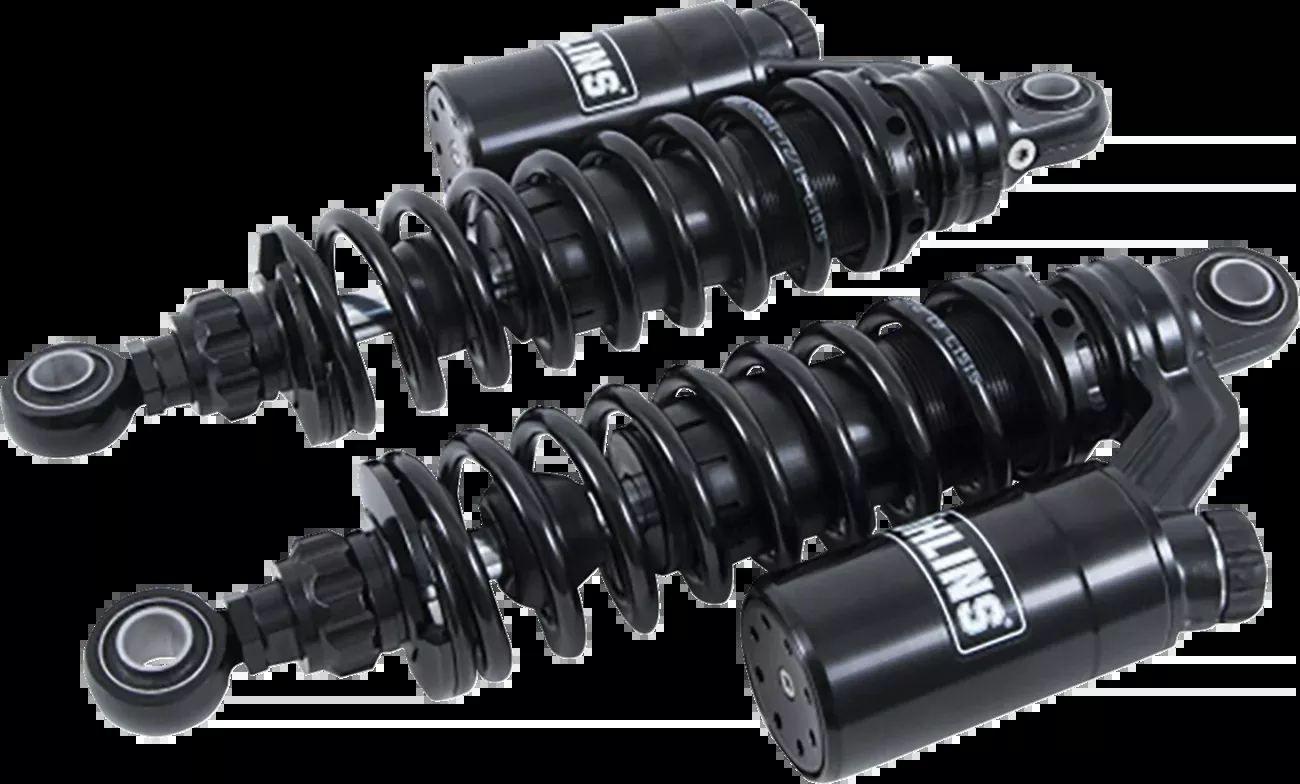 Ohlins HD 764 Twin 13" STX36P Rear Shocks for 1991-2017 Harley Dyna FXD FXDL