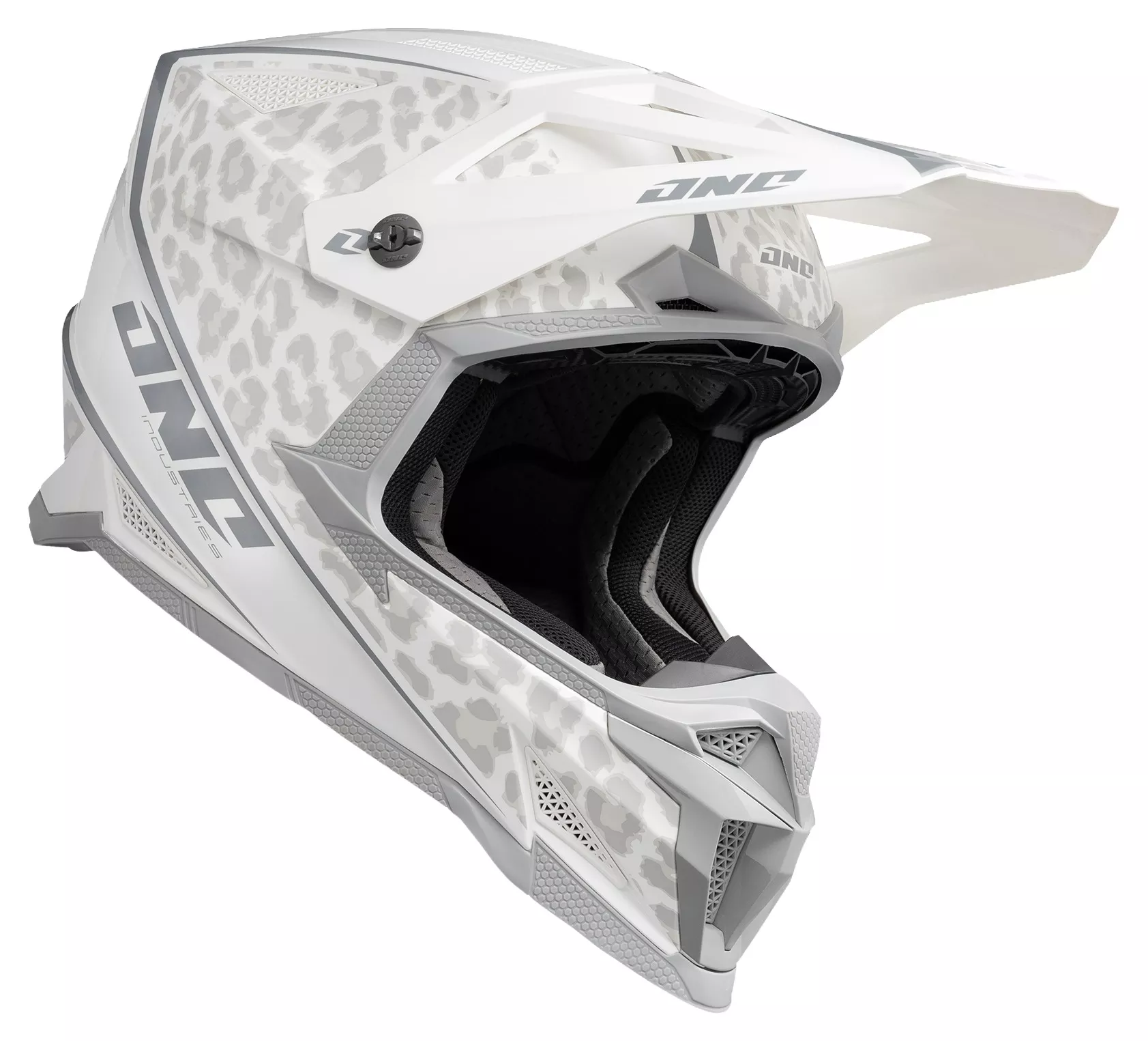 One Industries X-297 Leopard Snow Helmet Visor