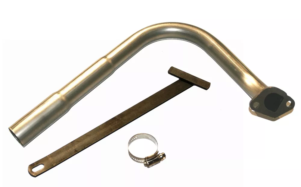 Open Exhaust Pipe Kit For 6.5 HP Clone | Honda GX160 or GX200 Engine