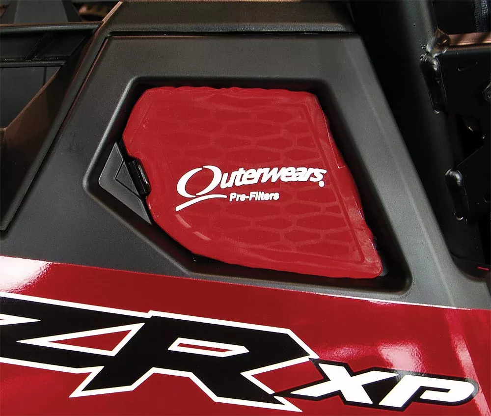 Outerwears Side Intake Pre Filter Red - 20-2712-03