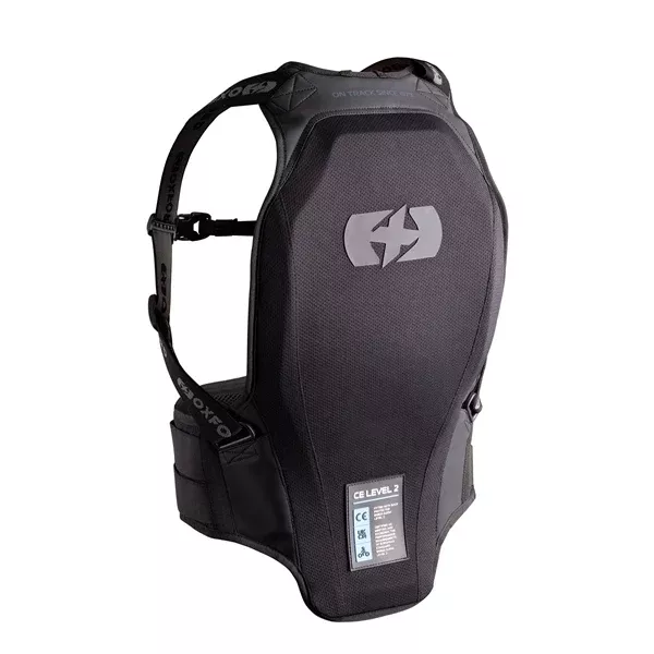 Oxford Dynamic Strapped Back Protector Black S/M