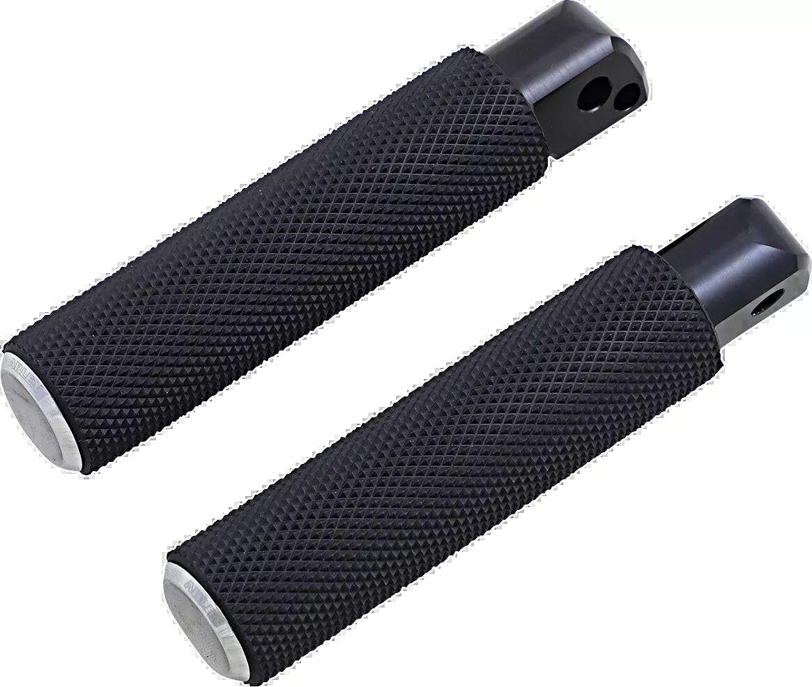 Passenger Knurled Footpegs - Chrome - FX/FL '18-'25