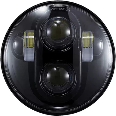 Pathfinder 5 3/4" Led Headlight Black High Definition - HD5MB