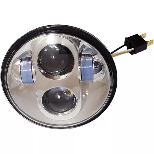 Pathfinder 5-3/4" LED Headlight - Chrome