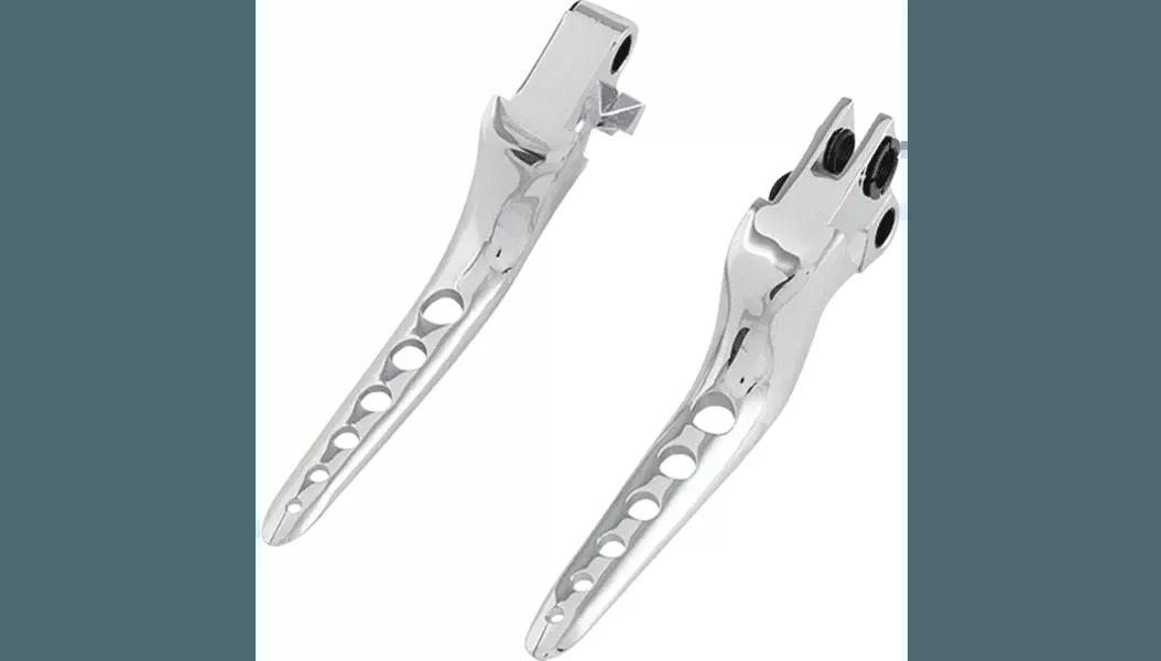 Paul Yaffe Bagger Nation Racing Hand Levers for '96-07 Harley Davidson Models (Select Finish)