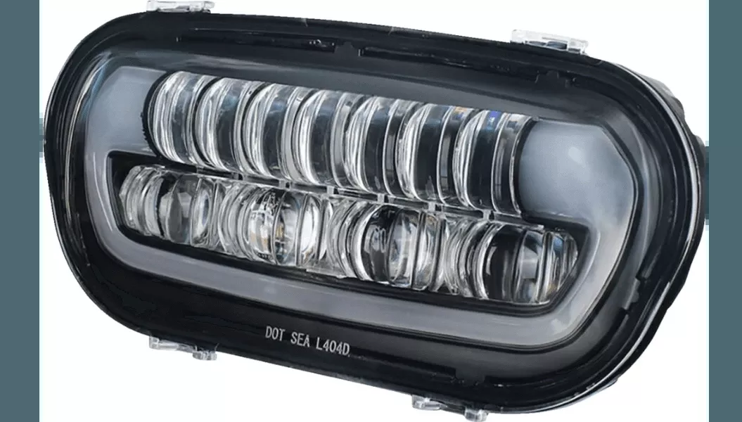 Paul Yaffe's Bagger Nation Sharknado LED Fairing Headlight