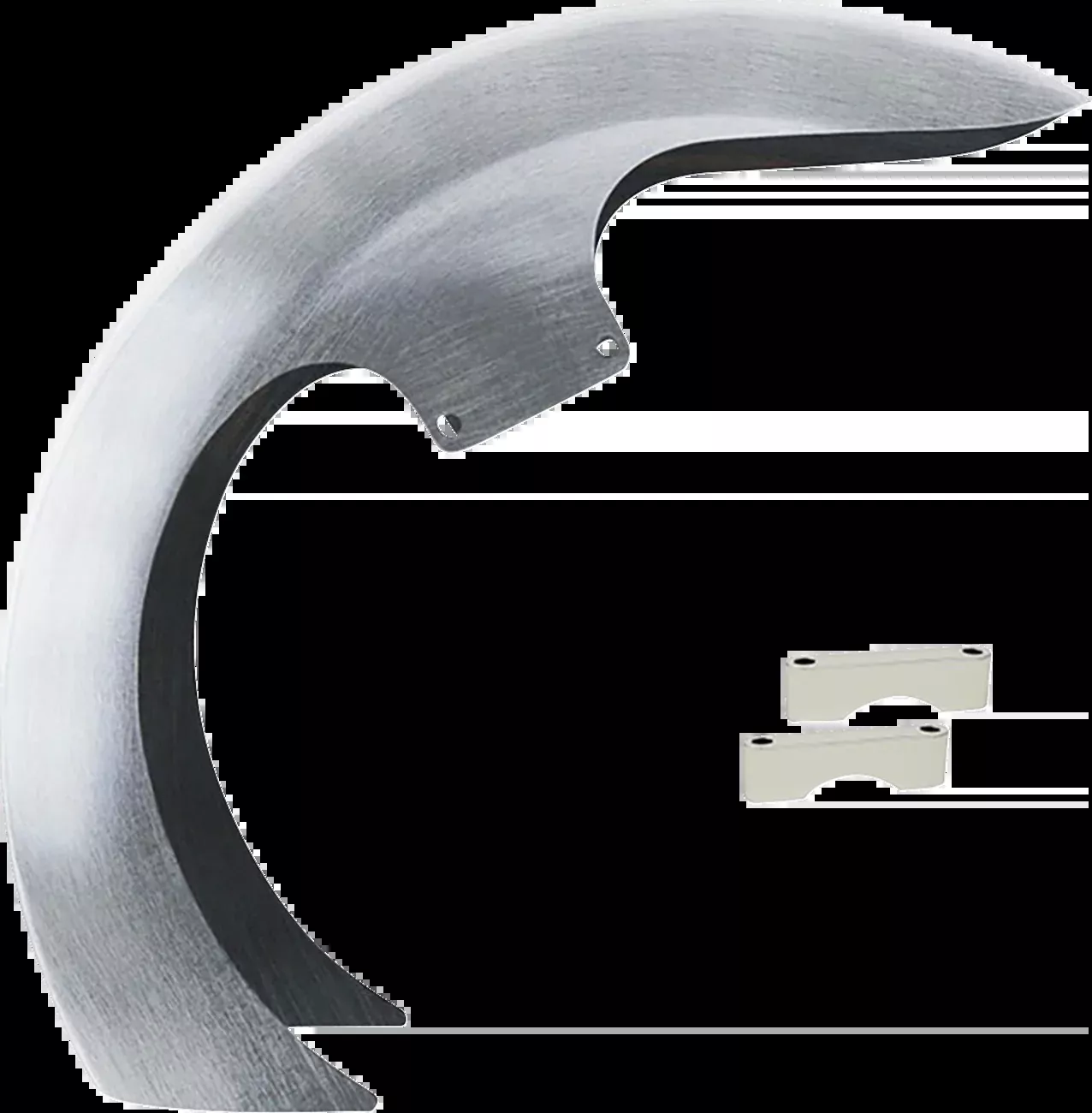 Paul Yaffe Silver DEI Steel Front Fender 1986-2013 Harley Touring FLTR 26" Wheel