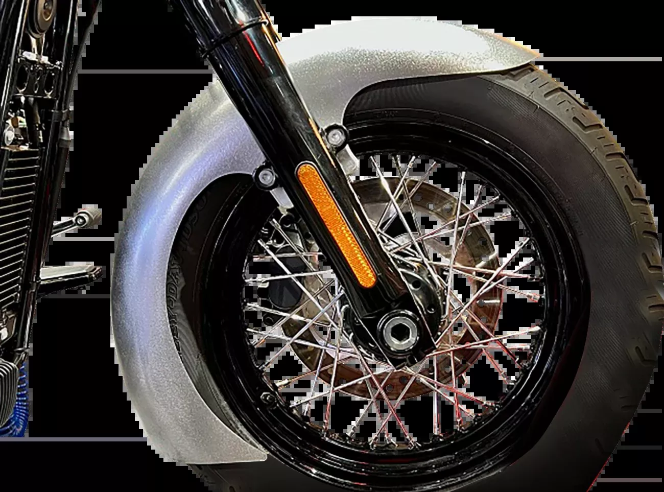 Paul Yaffe Thicky Front Fender for 2018-2023 Harley M8 Softail 16"-19" Wheel