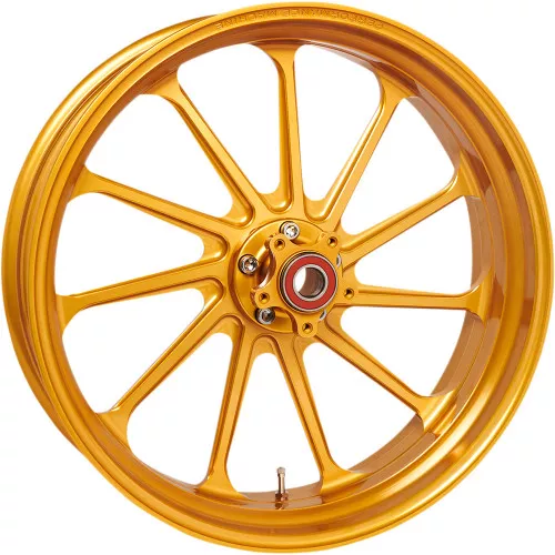 Performance Machine 21" One-Piece Aluminum Front Wheel for 2008-2021 Harley Touring - Assault Black