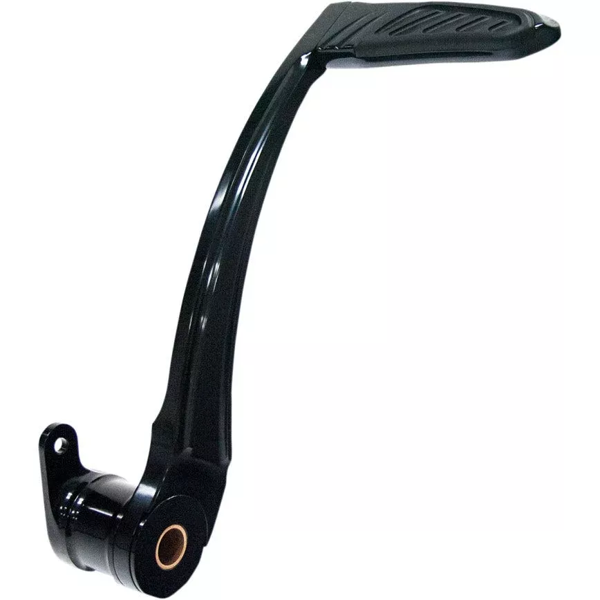 Performance Machine Black Contour Rear Brake Lever for 14-22 Harley Touring