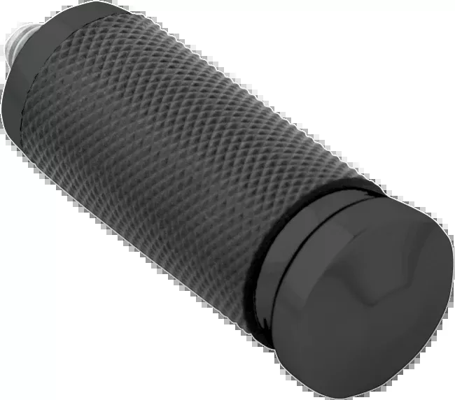 Performance Machine Black Contour Rubber Wrapped Motorcycle Shift Peg for Harley