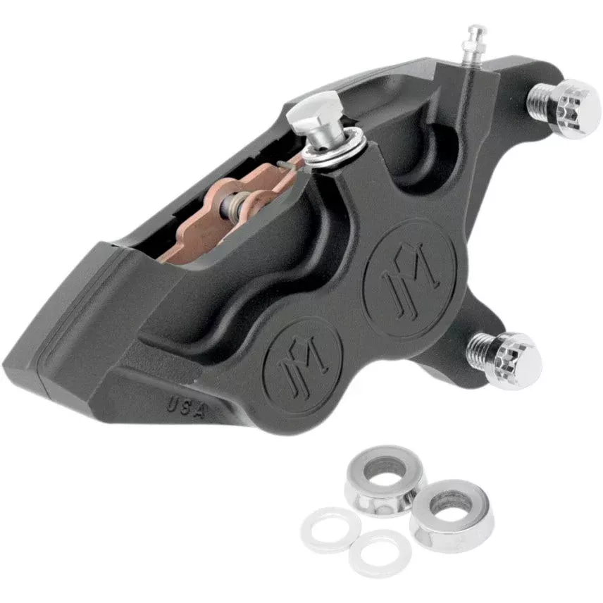 Performance Machine Black Ops Right Side Caliper for Harley Softail Dyna XL 00-15