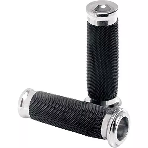 Performance Machine Chrome Contour Grips 0063-2020-CH