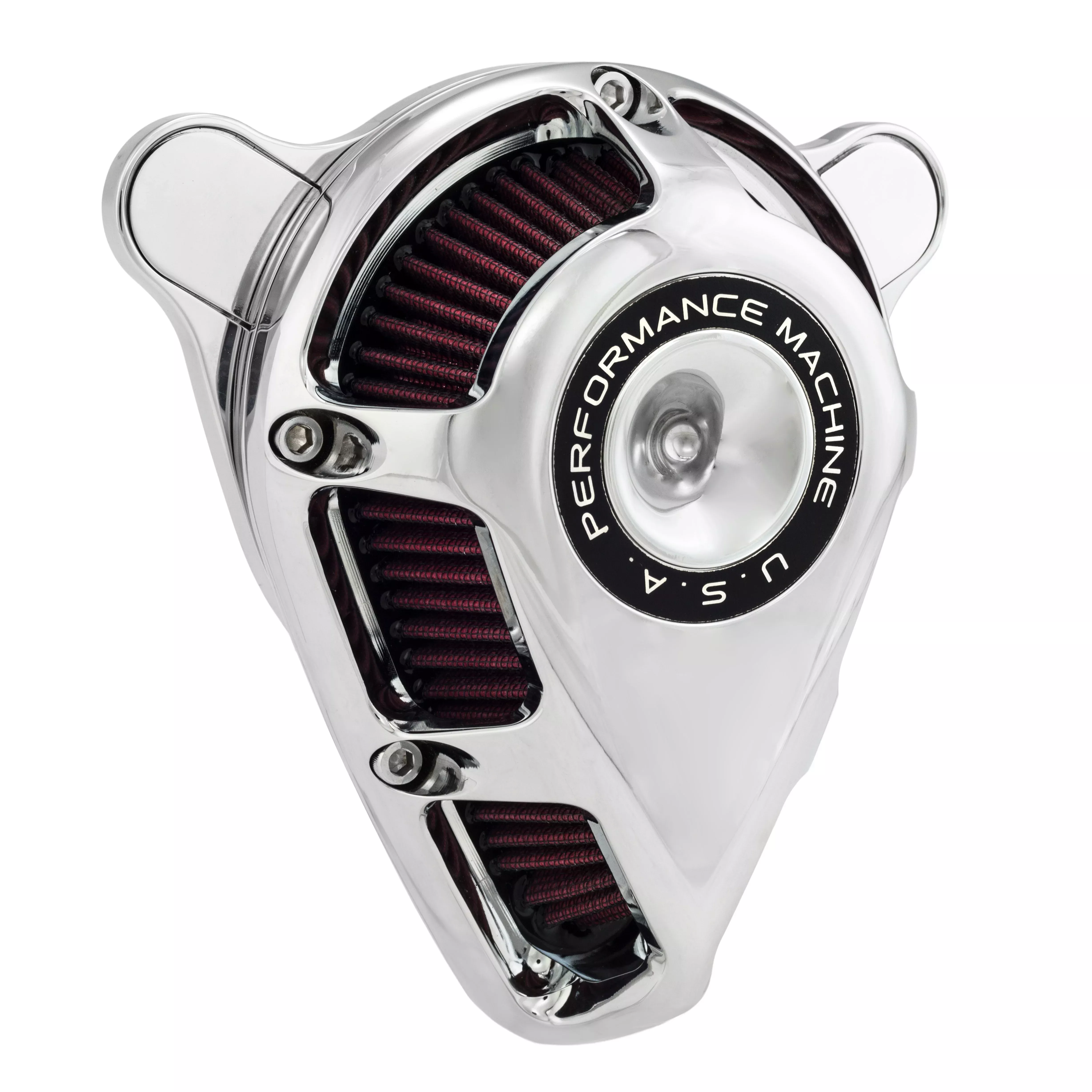Performance Machine Chrome Jet Stage 1 Air Cleaner Harley Big Twin 93-15