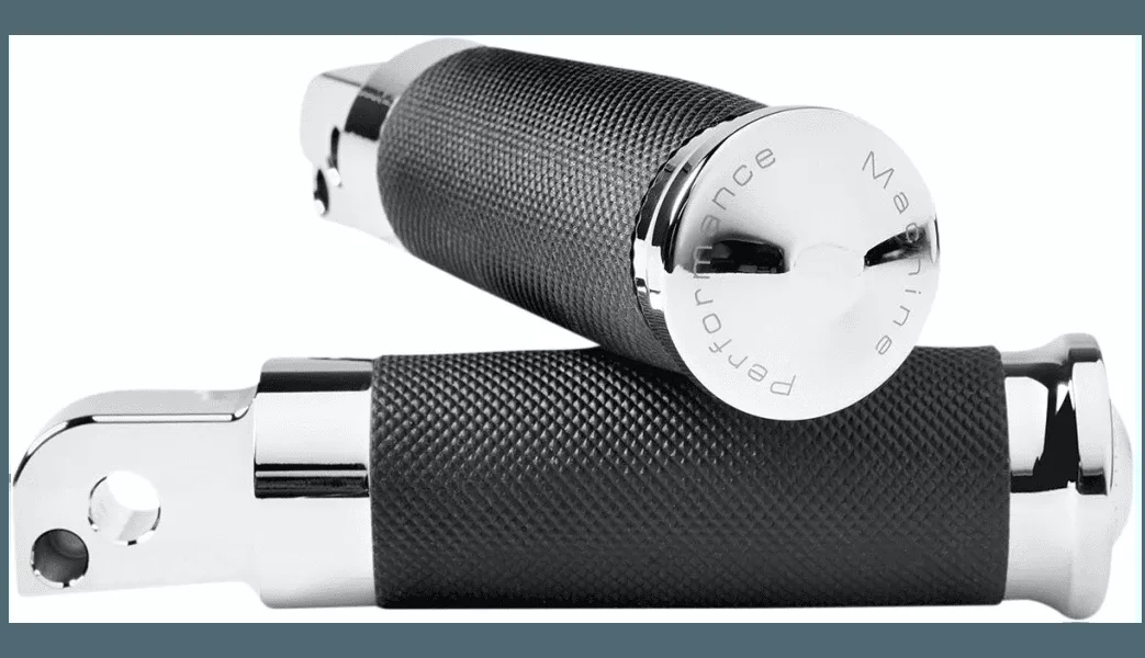 Performance Machine Contour Passenger Footpegs for 18-Up Harley Davidson Softail Models (Select Finish)