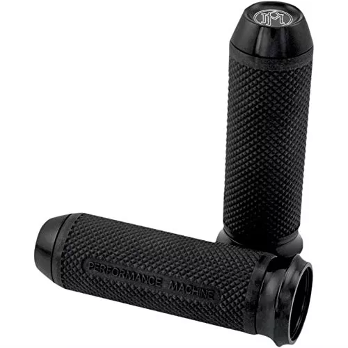 Performance MacHine Elite Grips BLK for H-D FLHT FLHR FLHX FLTR 08-11