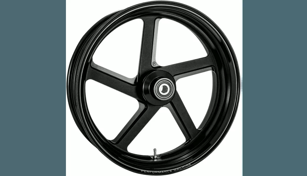 Performance Machine Phatour 180 Contour Series Front Pro Am Wheel for '08-20 Harley Davidson Touring Models - Black Ops