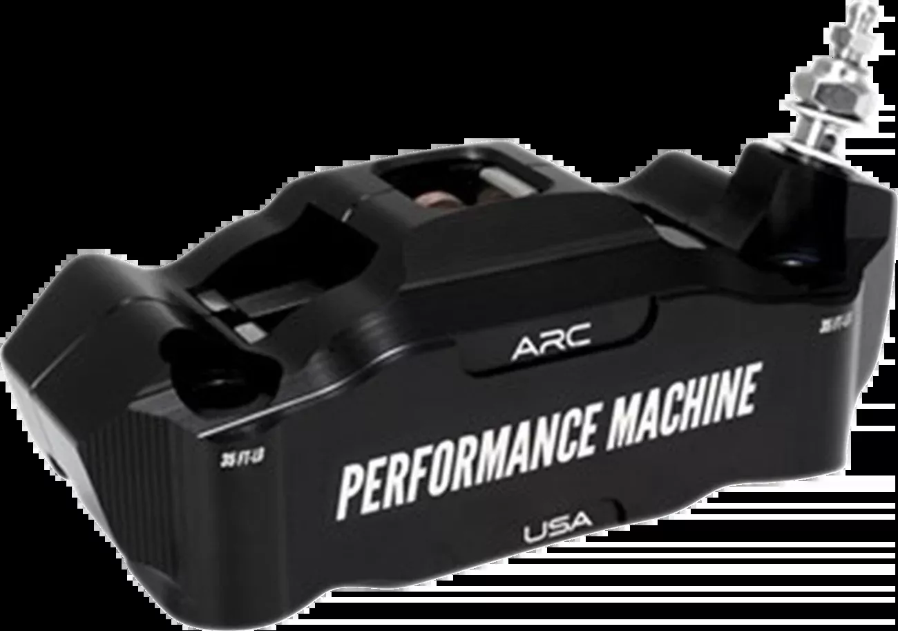 PERFORMANCE MACHINE (PM) Radial Mount Caliper - Front Right - Black Anodized -0052-2426-MB