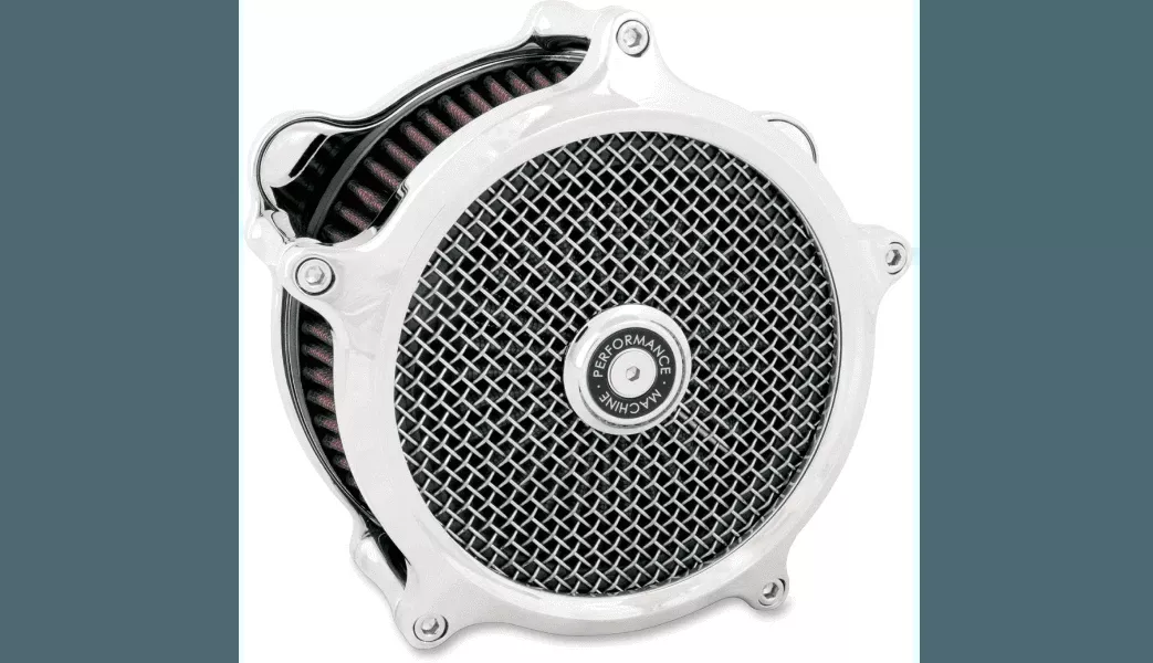 Performance Machine Super Gas Air Kit for '17-23 Harley Davidson Touring '18-23 Softail Models - Black (Not for '23-'24 CVO Models or '24 FLHX/FLTR)