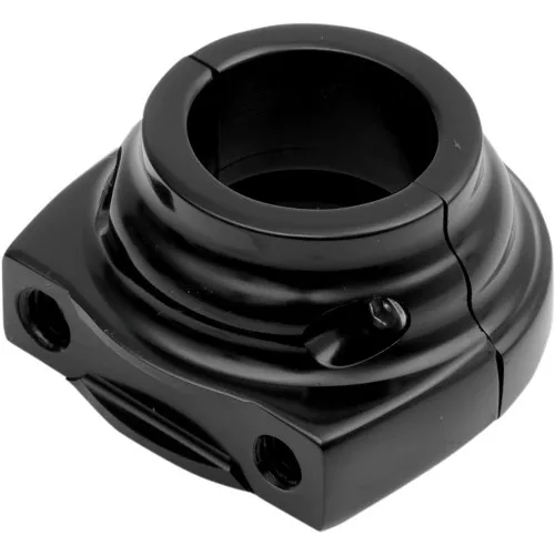 Performance Machine Throttle Housing for Harley Dual Cable w/ Thread-In Cables - Black