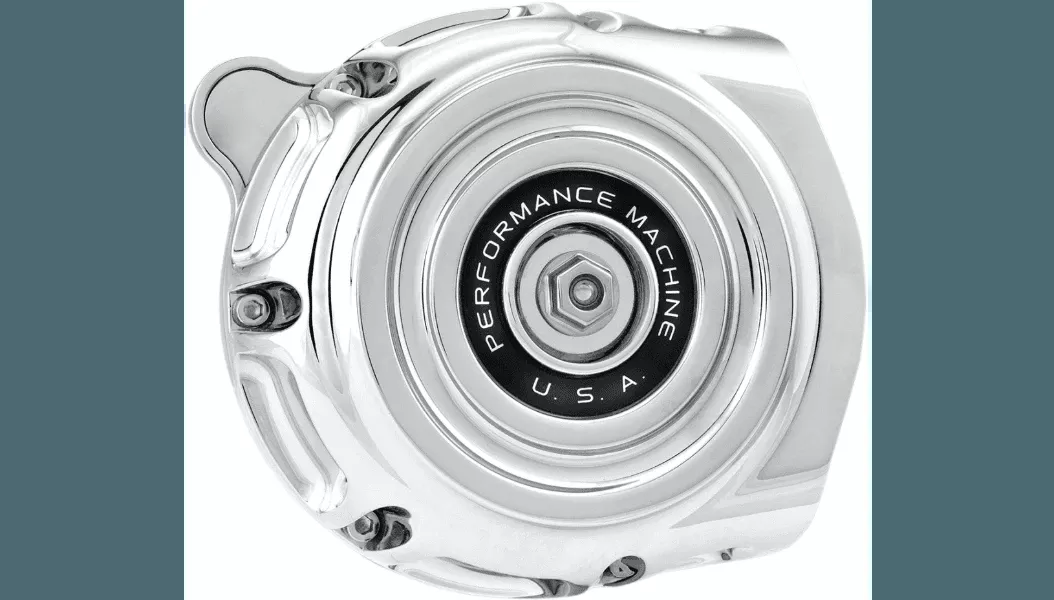 Performance Machine Vintage Air Cleaner for '14-21 Indian Chieftain Models - Chrome