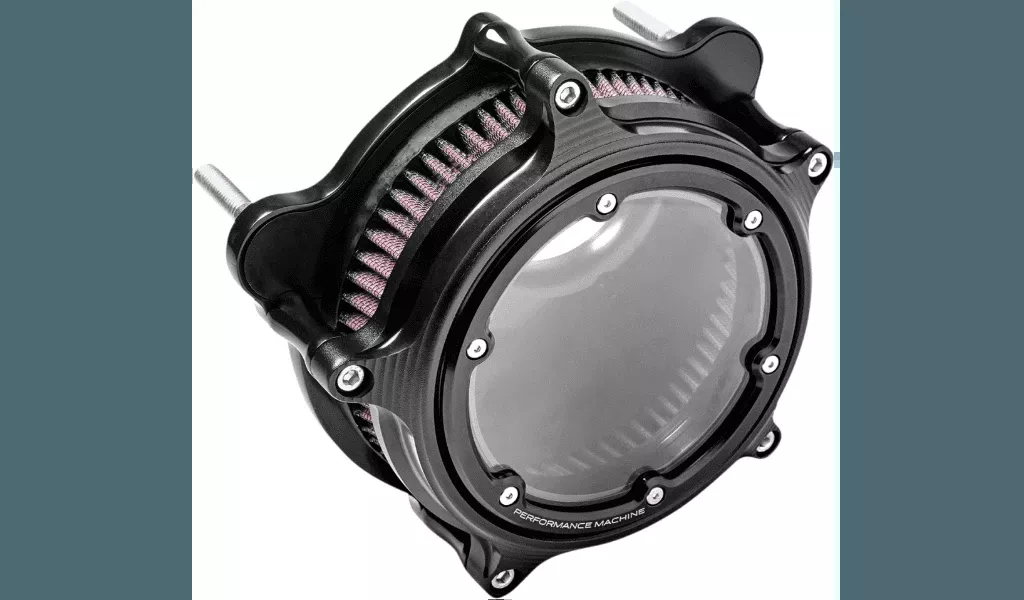 Performance Machine Vision Air Cleaner Kit for Harley Davidson '08-16 Touring, Trike and '16-17 Softail, '16-17 FXDLS, '14-15 FLSTNSE, '13-14 FXSBSE AND '11-12 FLSTSE- Contrast Cut
