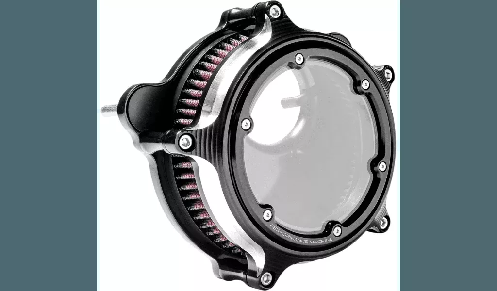 Performance Machine Vision Air Cleaner Kit for Harley Davidson '17-23 Touring and '18-23 Softail - Chrome (Not for '23-'24 CVO Models or '24 FLHX/FLTR)