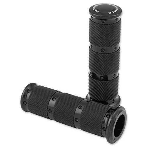 Performance Machine XLS Black Ano Grips 0063-2087-B