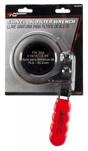 Performance Tool W54046 Swivel Filter Wrench 2-15/16 to 3-3/4-Inch