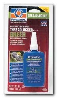 Permatex Penetrating Grade Threadlocker Green 36 Ml - 29040