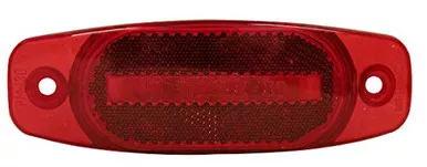 Peterson Manufacturing M130R Clearance Light - LED Red Roman Style