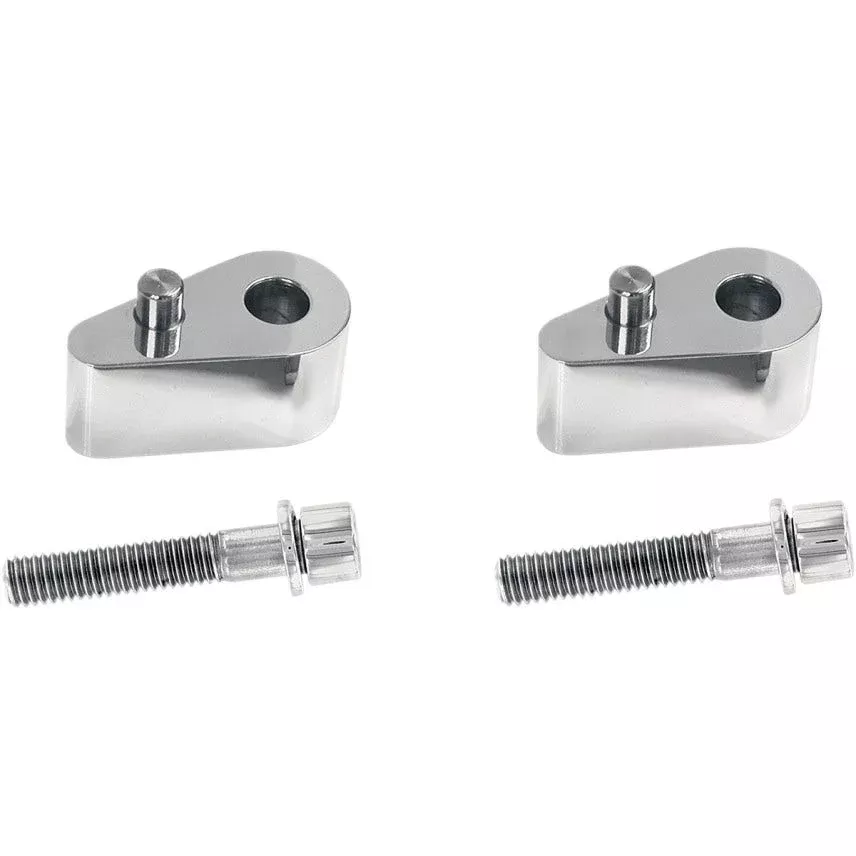 Pingel Polished Rear Passenger Floorboard Extenders Extensions for Harley 93-09 FLHT
