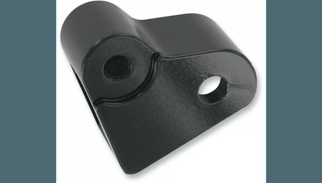 Pingel Rear Shock Lowering Bracket Kit for '99-01 FL Harley Davidson Touring - Lowers 1.00" - Black