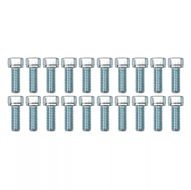 PK/20 M6x16 ALLEN CAP, ZINC COATED