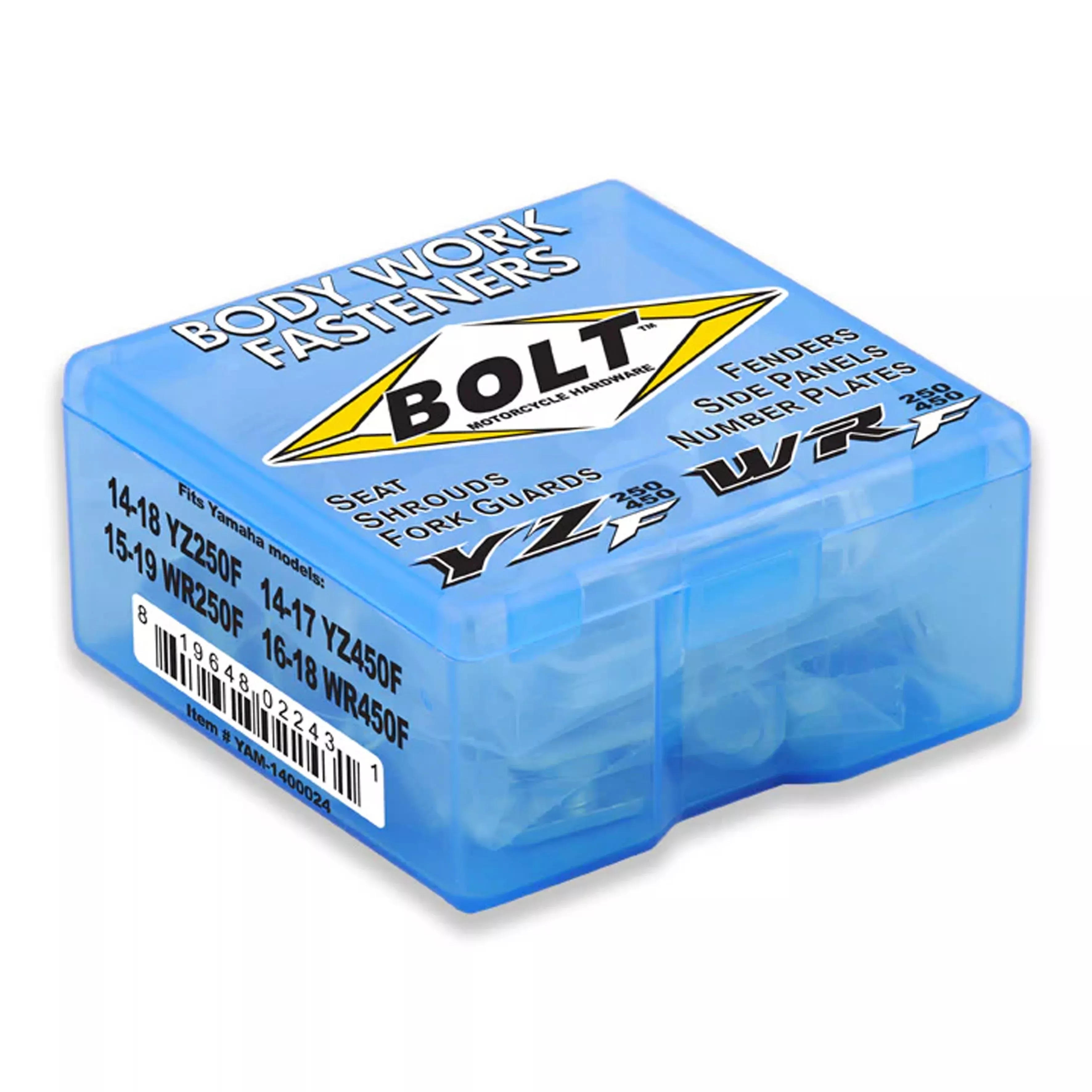 PLASTIC BOLT KIT YZF250/450, BOLT HARDWARE YAM-1400024