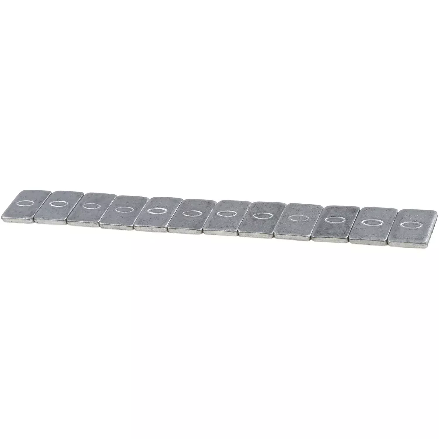 Plombco 320FE-CW Steel Adhesive Wheel Weight 0.25 oz. 3/4" - 1272 Pieces
