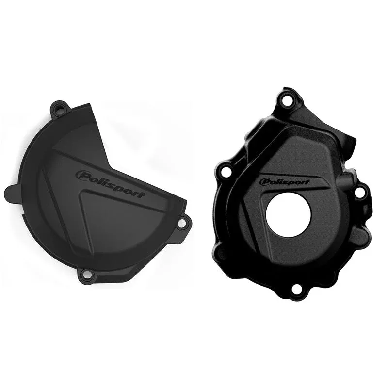 Polisport Clutch Kit & Inginition Cover Protector For Husqvarna / Ktm