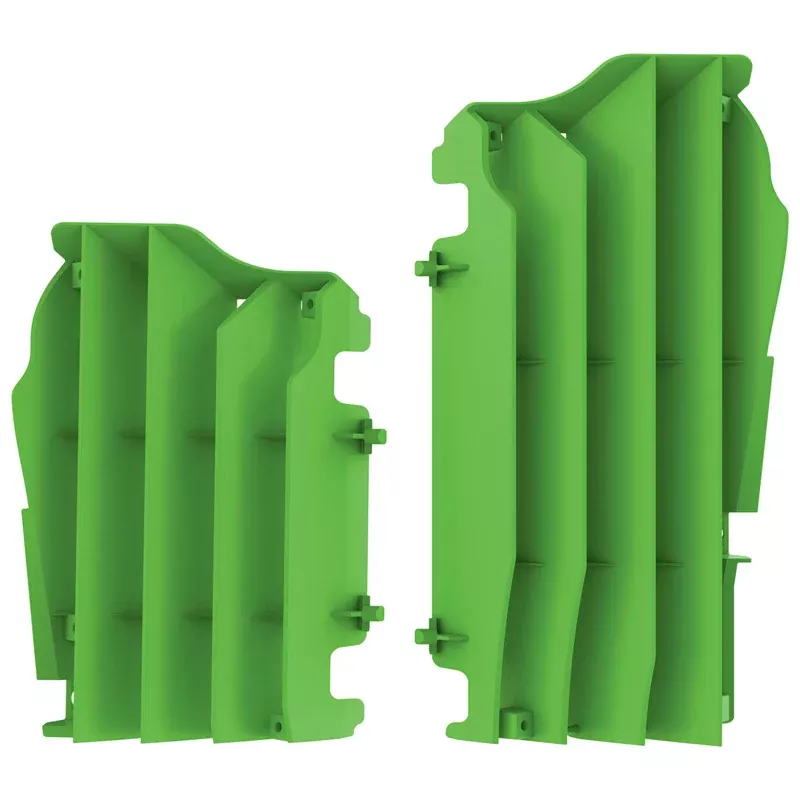 Polisport Louver Wind Deflector For Radiator For Kawasaki